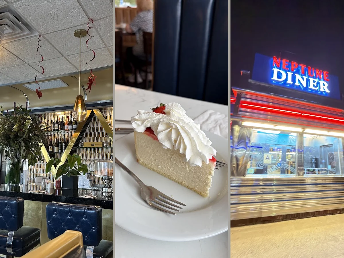 Cozy seating with casual diner decor.