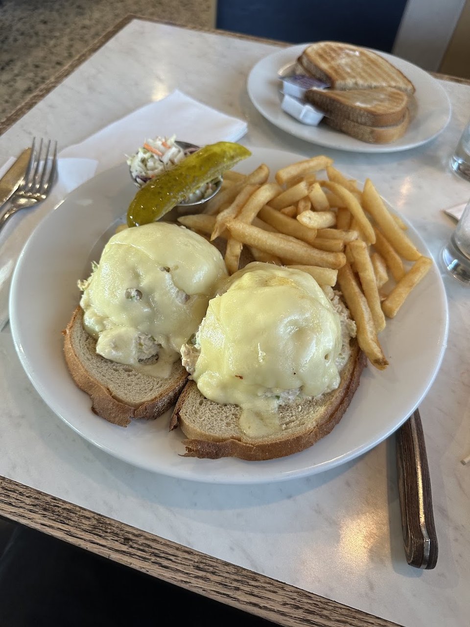Tuna Melt Sandwich
