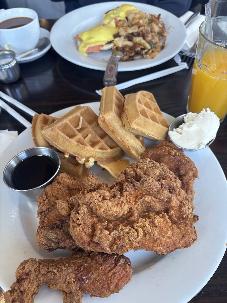 Waffle with Fried Chicken